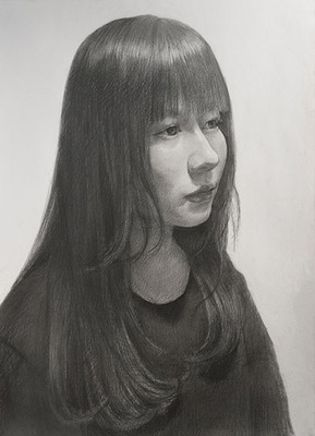 天津画室素描头像