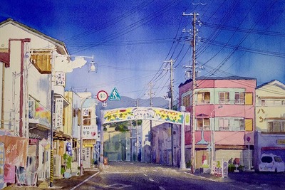 水彩风景画