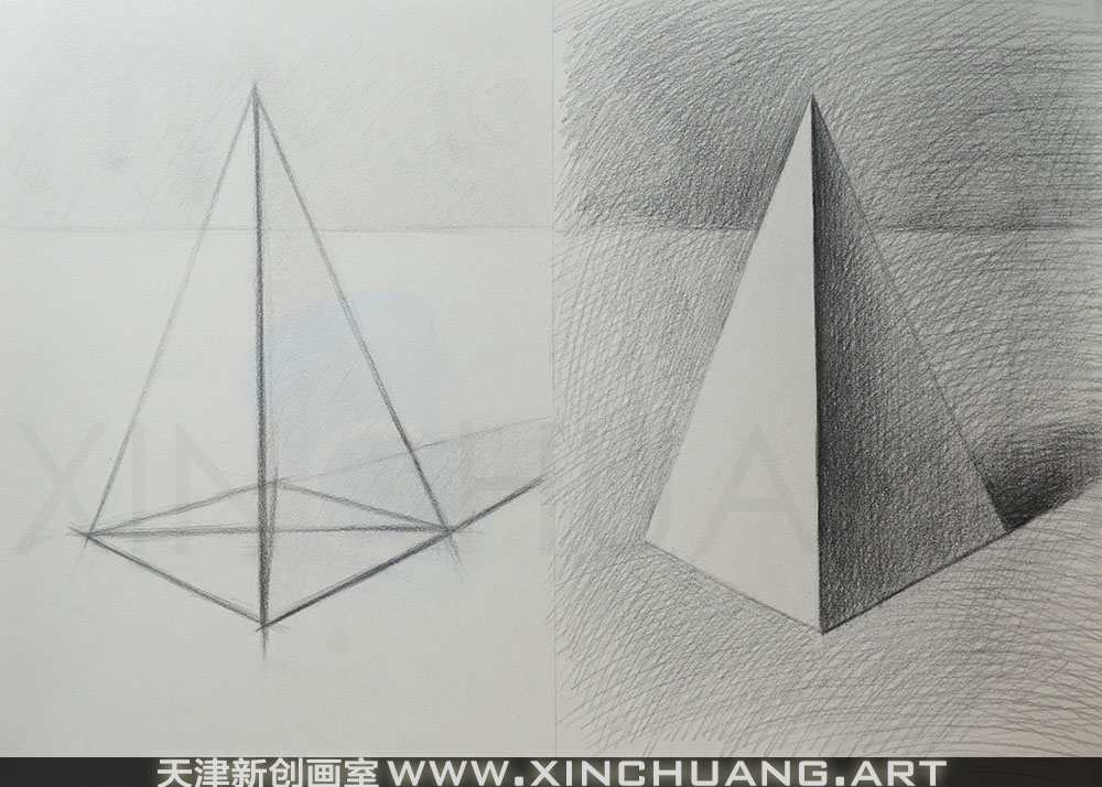 天津免费素描几何课程